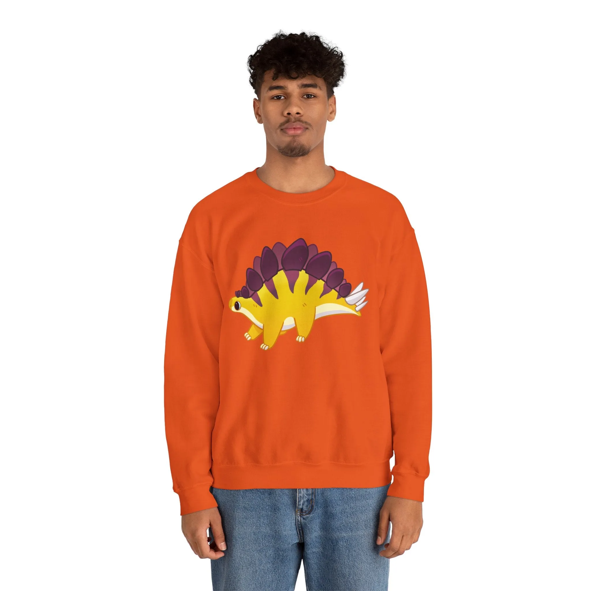 Stegosaurus - Unisex Heavy Blend™ Crewneck Sweatshirt