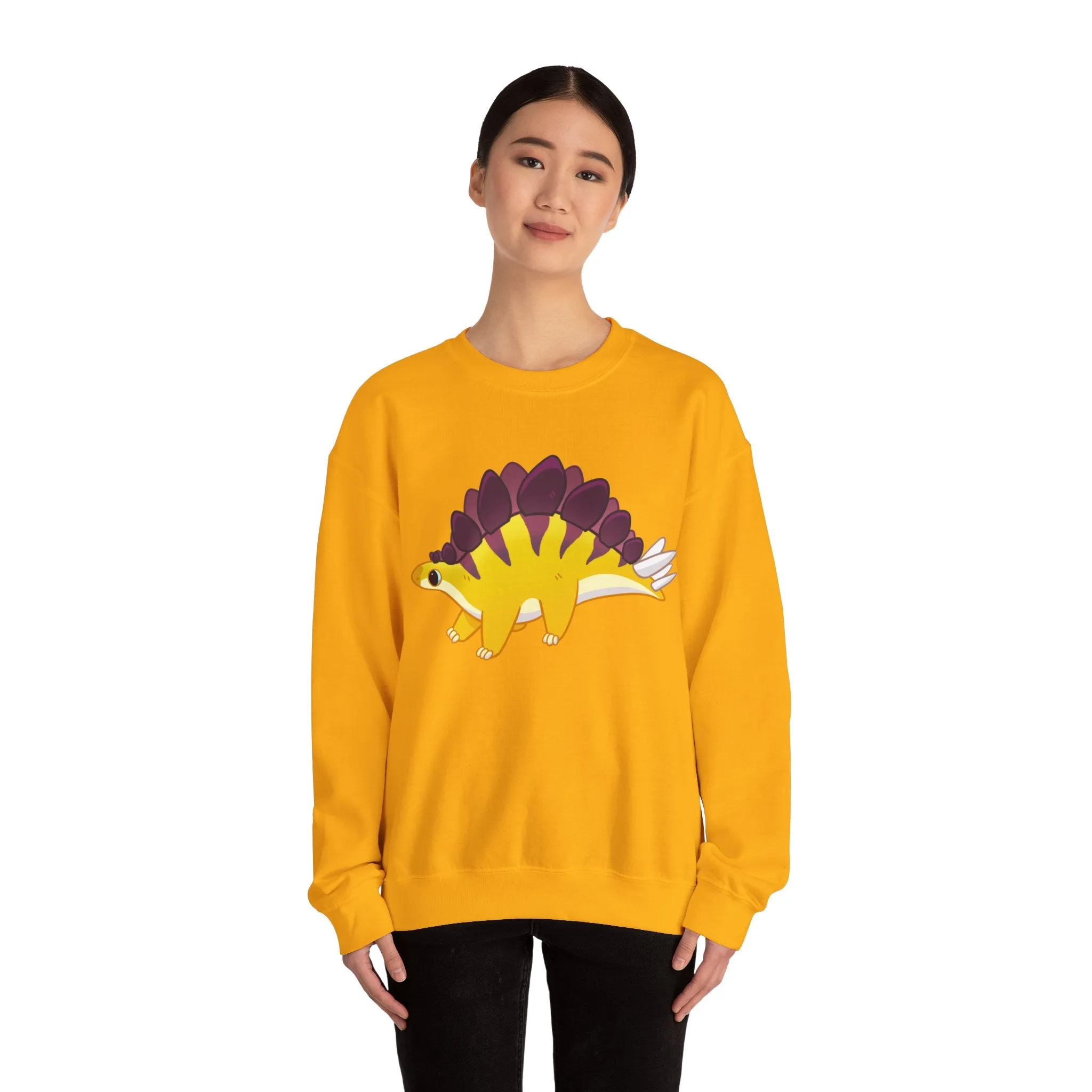 Stegosaurus - Unisex Heavy Blend™ Crewneck Sweatshirt