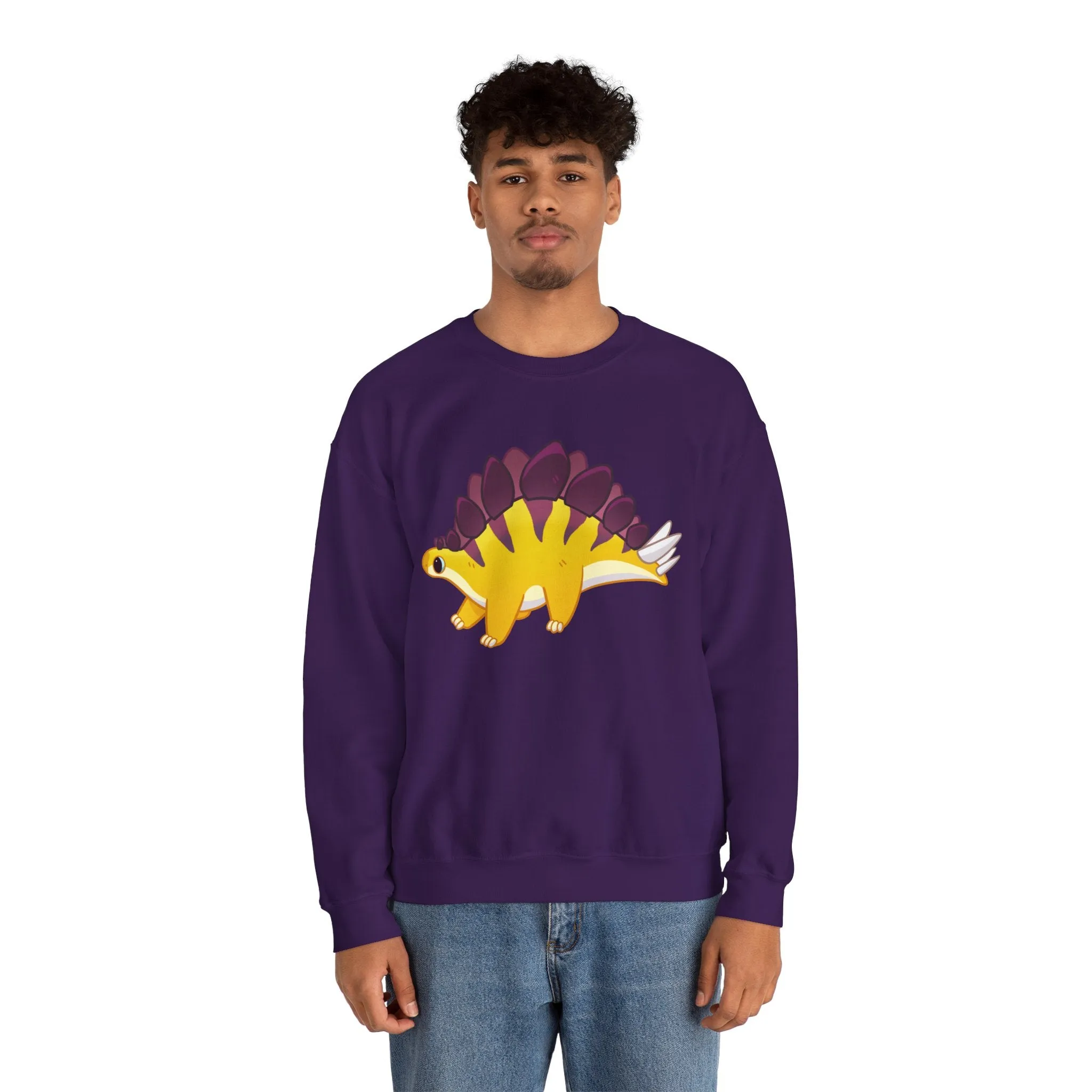 Stegosaurus - Unisex Heavy Blend™ Crewneck Sweatshirt