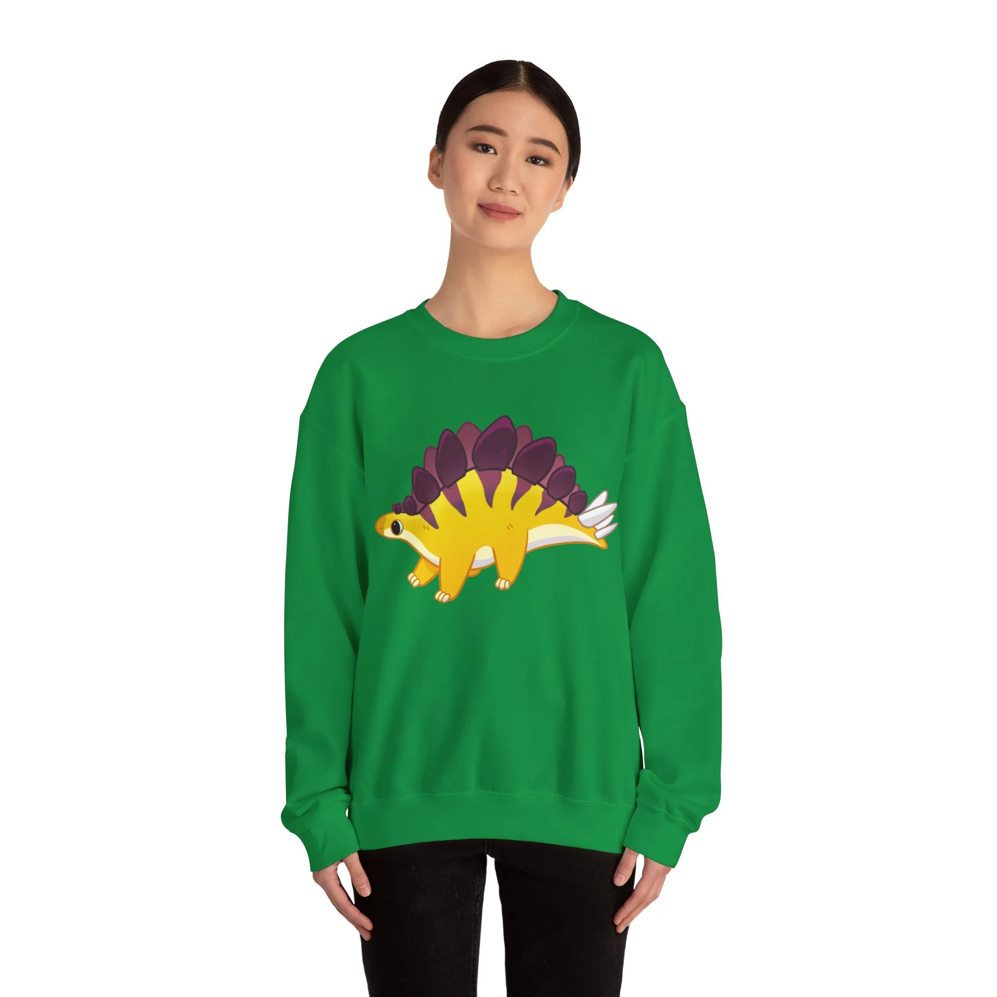 Stegosaurus - Unisex Heavy Blend™ Crewneck Sweatshirt