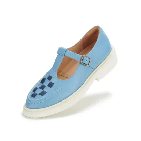 T-Bar Loafer Rise Steel Blue