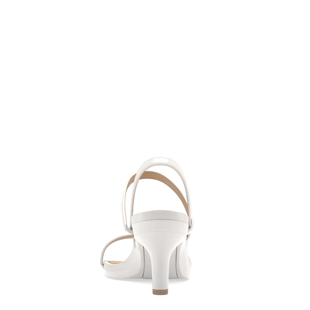 The Miranda - White   Stiletto Heel Kit 3 White-FINAL SALE