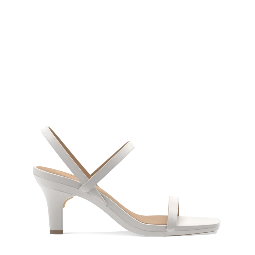 The Miranda - White   Stiletto Heel Kit 3 White-FINAL SALE