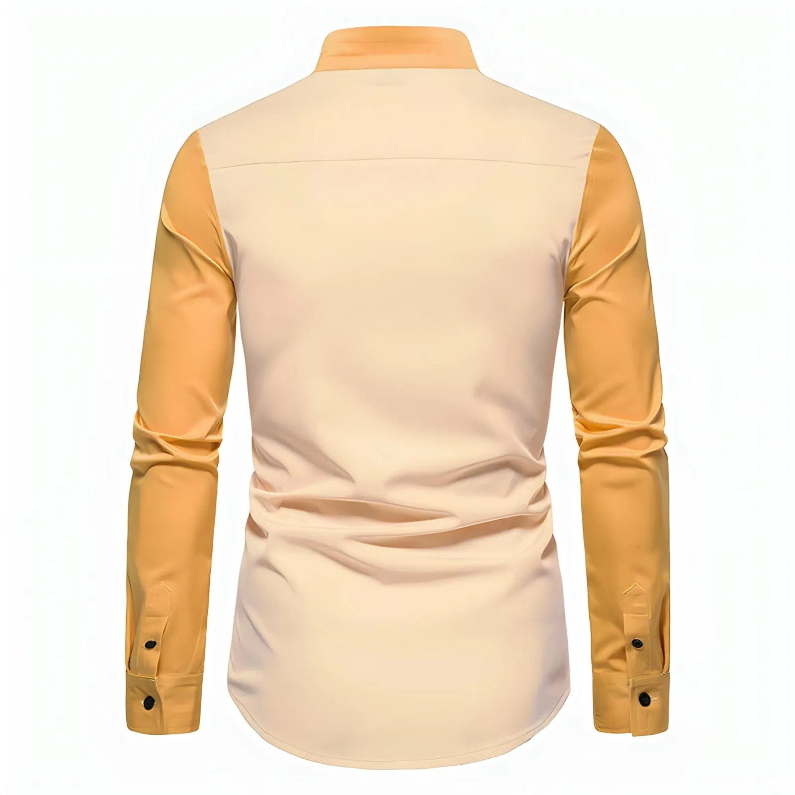 The Severus Long Sleeve Patchwork Shirt - Multiple Colors