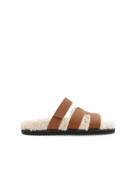 TORBIN - TAN SUEDE-CREAM