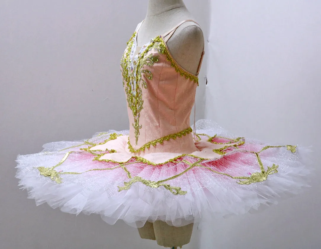 #TT02 Professional Hook and Eye Classical Pancake Tutu