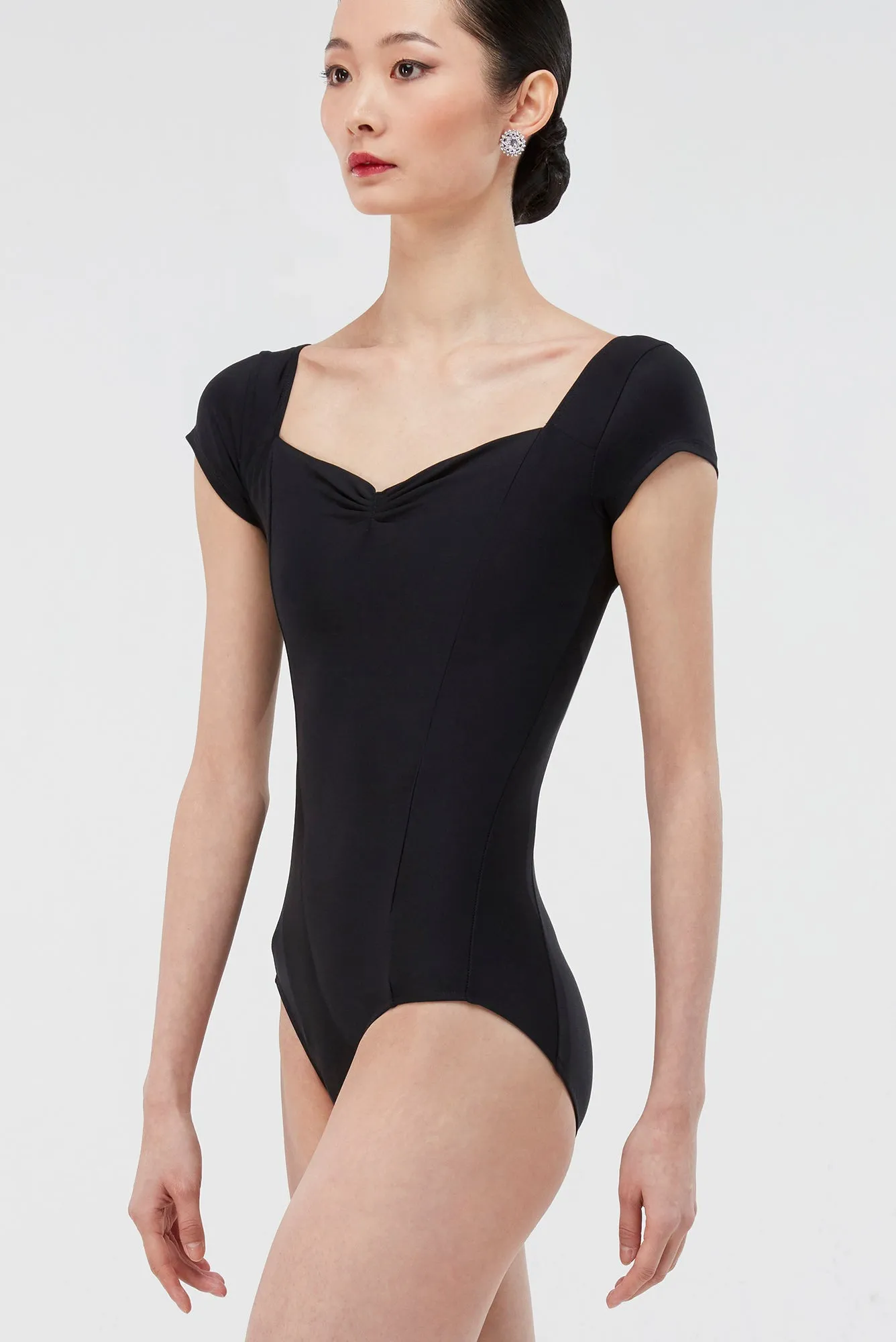 Wear Moi "Alexa" Short Sleeve Leotard with SFB Logo